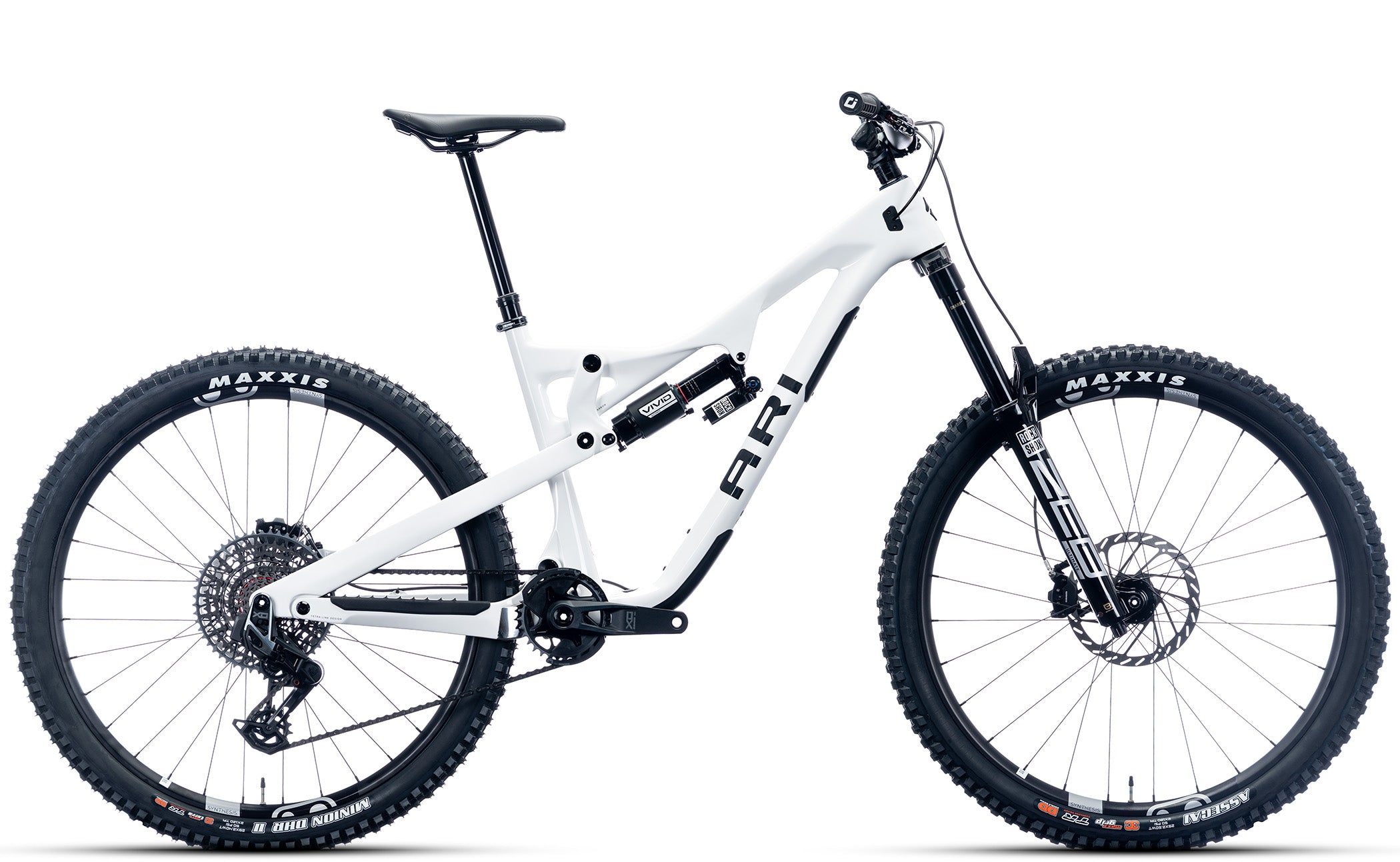white mountainbike La Sal Peak | Enduro Mountain Bike for Sale