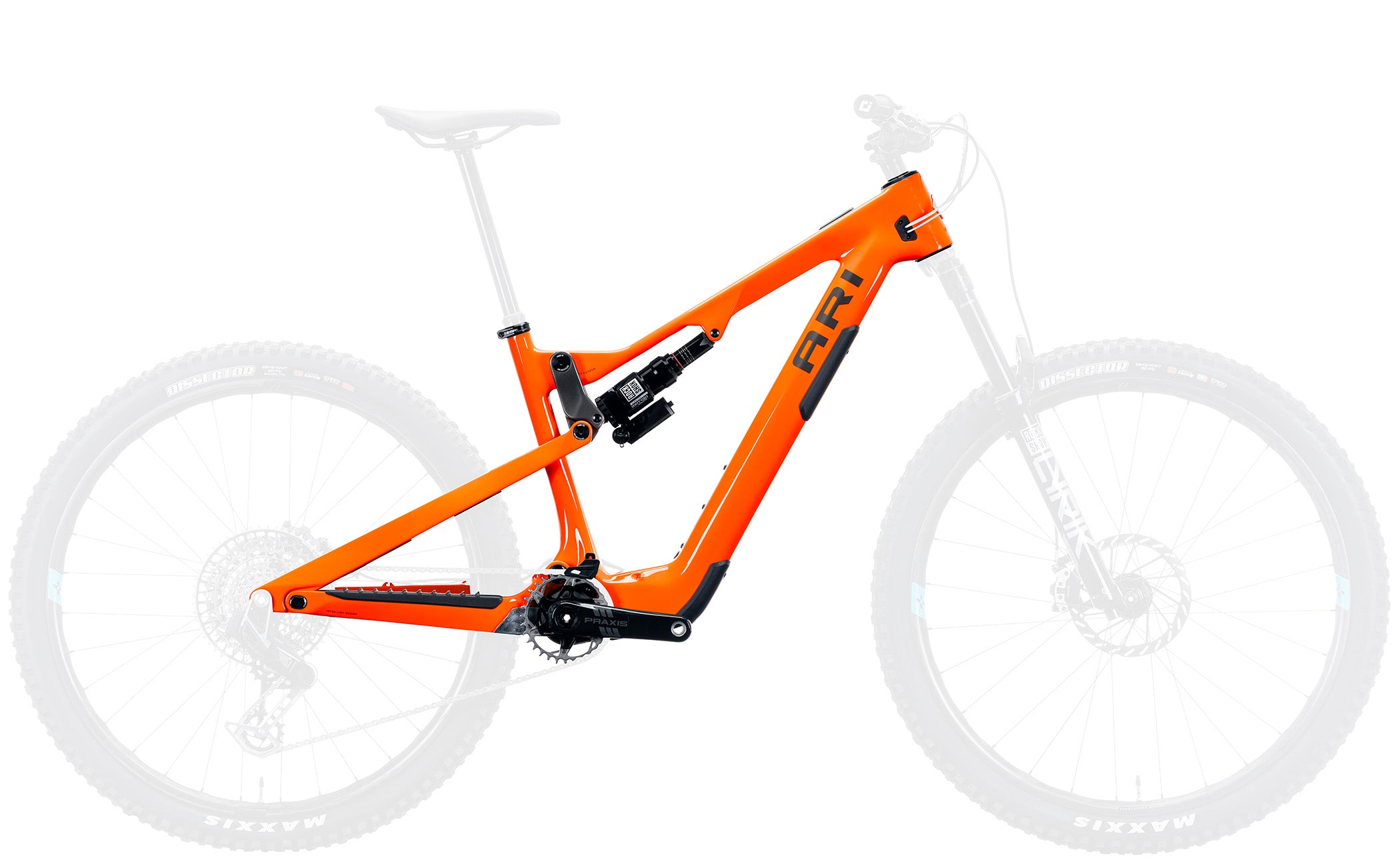 Nebo Peak Frameset Cayenne Blaze Outlet