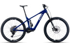 Wire Peak 3.0 Comp electric mountain bike in Blue Metallic, drive-side view