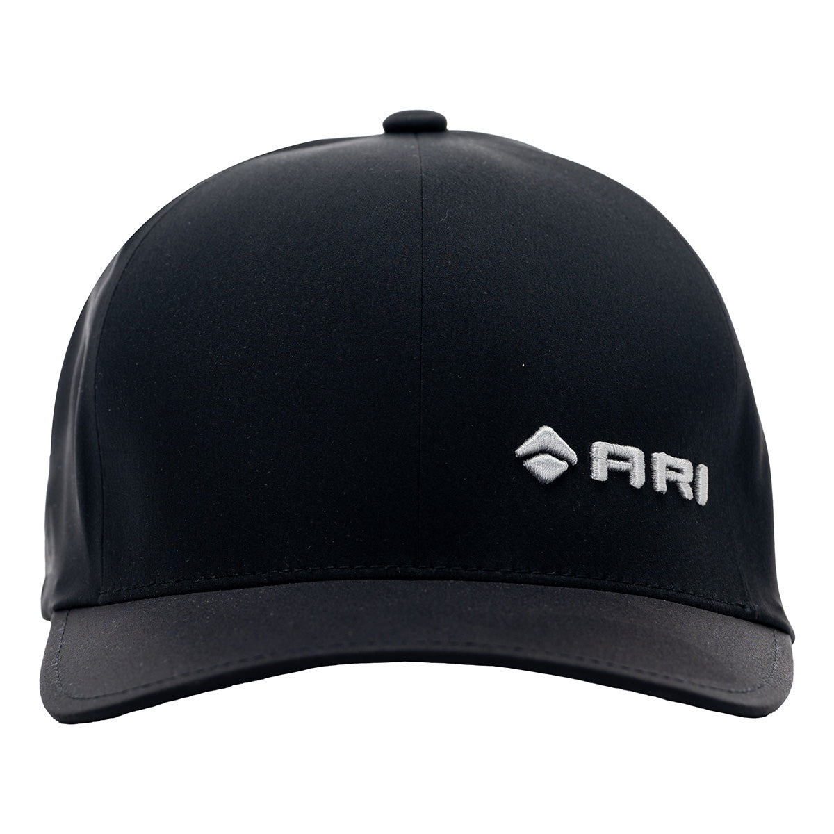 Flexfit Delta Hat - Offset Logo - Black