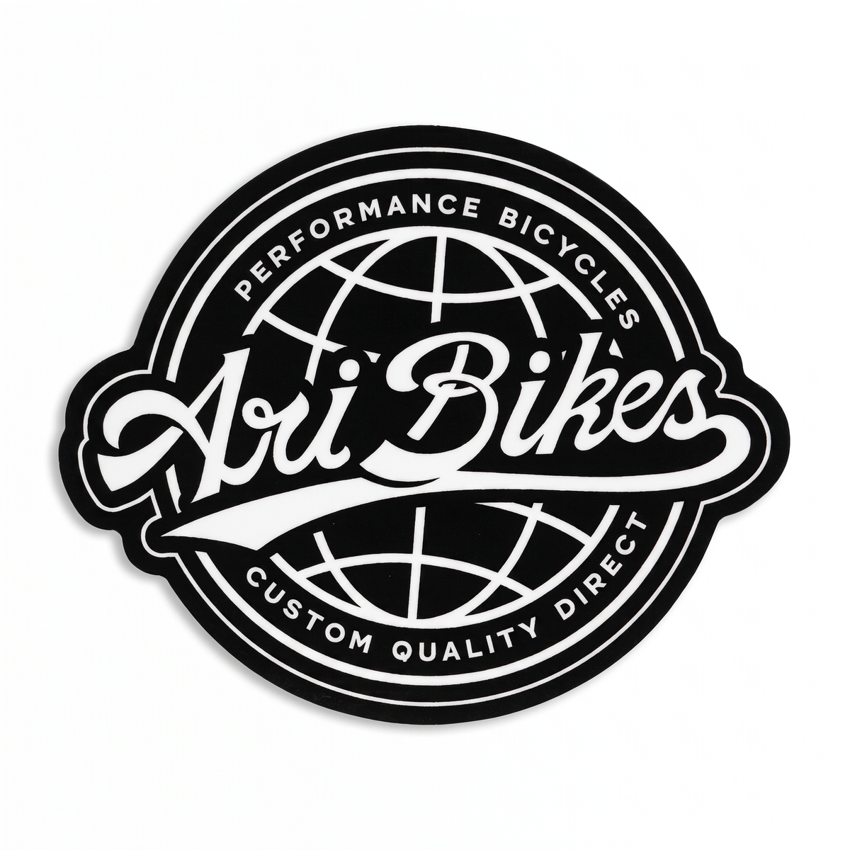 Ari Globe Sticker
