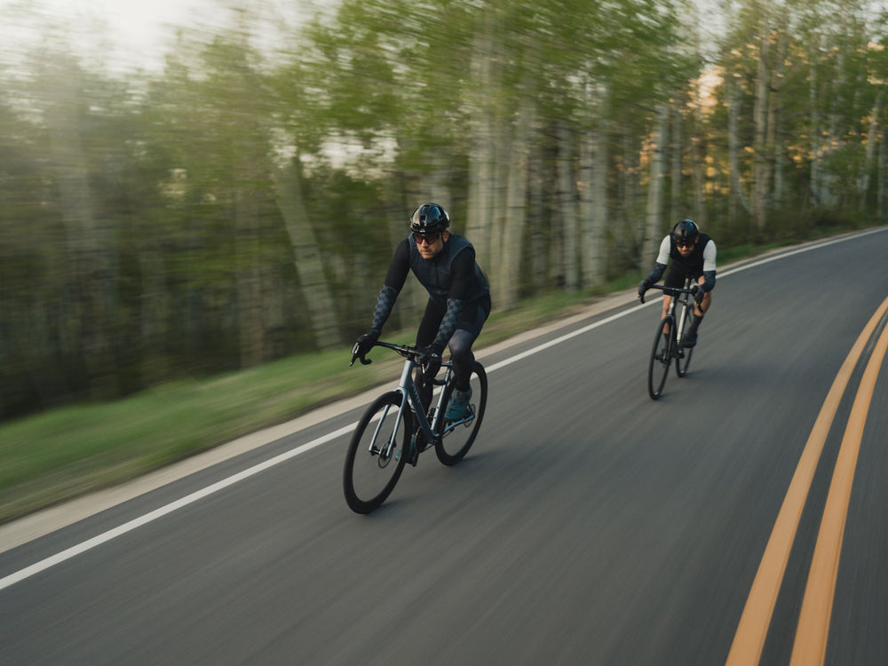 Ample tire clearance allows for versatile riding options