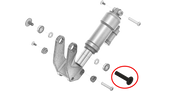 Upper Rocker bolt, female half, 57.1mm barrel
